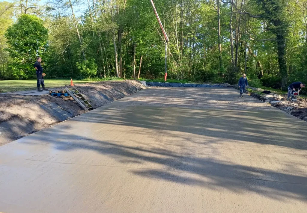 Betonvloer toepassingen Sint Nicolaasga Friesland